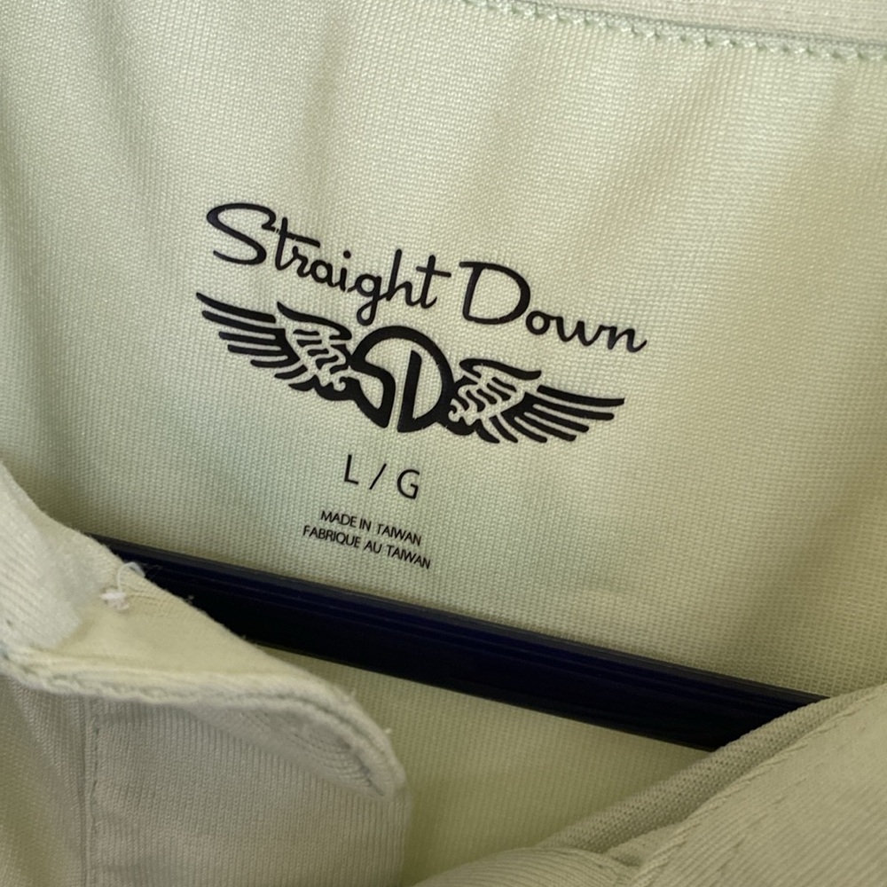 Straight Down Golf Polo Large - image 2